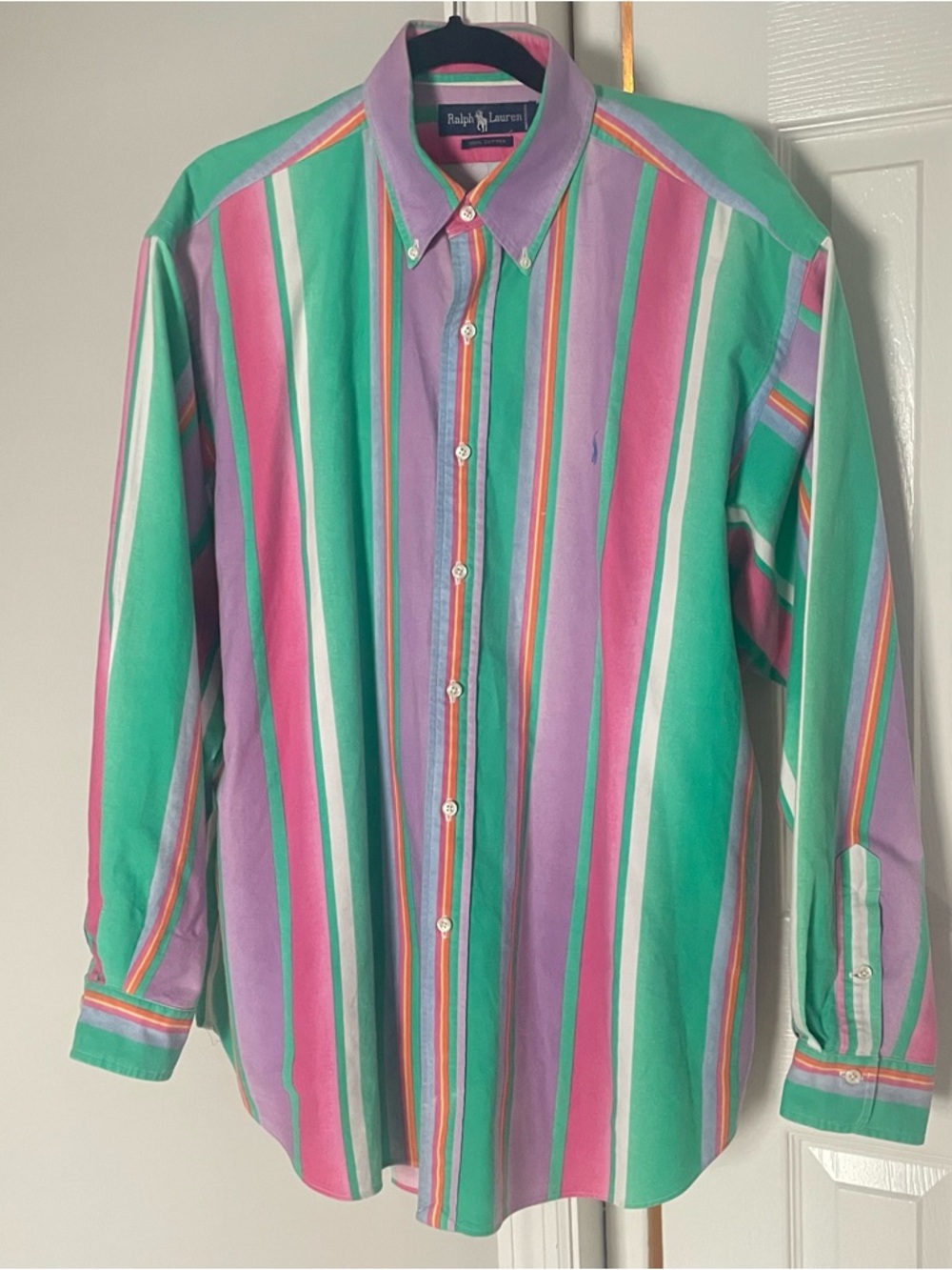 Ralph Lauren vintage striped shirt size XL